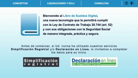 instructivo guia para generar libro de sueldos digital